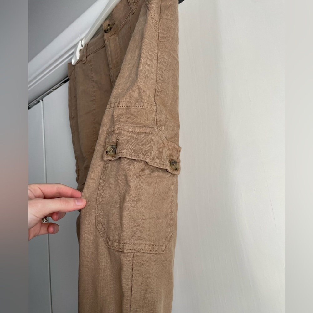 Evereve Tan Cargo Pants